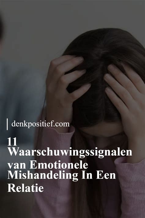 11 Waarschuwingssignalen Van Emotionele。